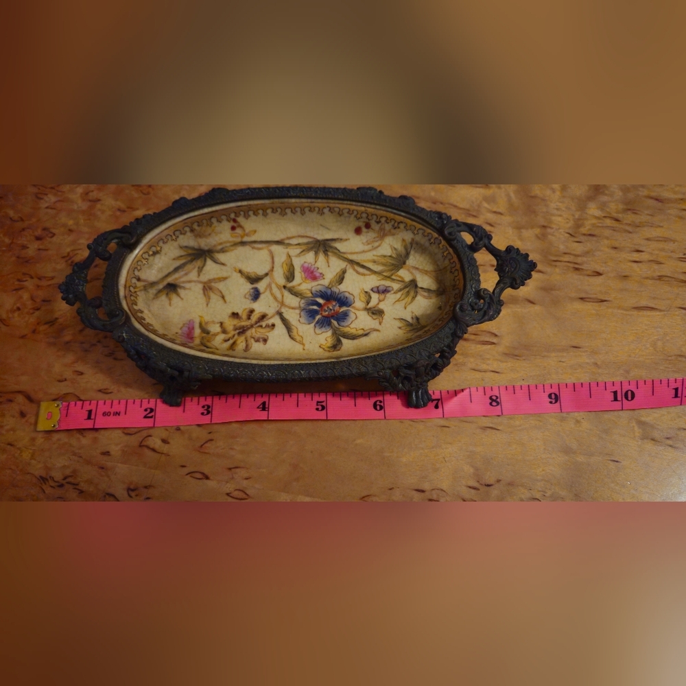 Source Unknown Ornate Floral Vanity Tray - Picture 3 of 9